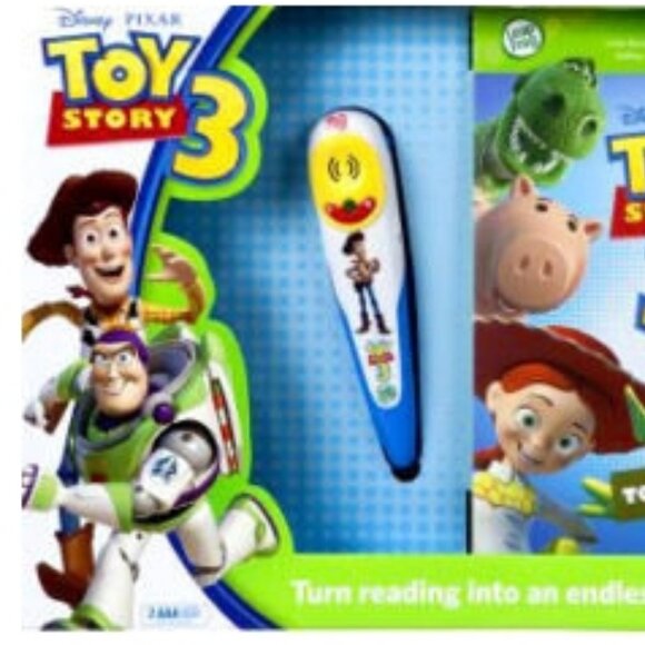 Leapfrog Tag Special Edition Toy Story 3 Reader with Story Book🆕📦⌚🏃🏻💨⚡🚚] - Picture 3 of 8
